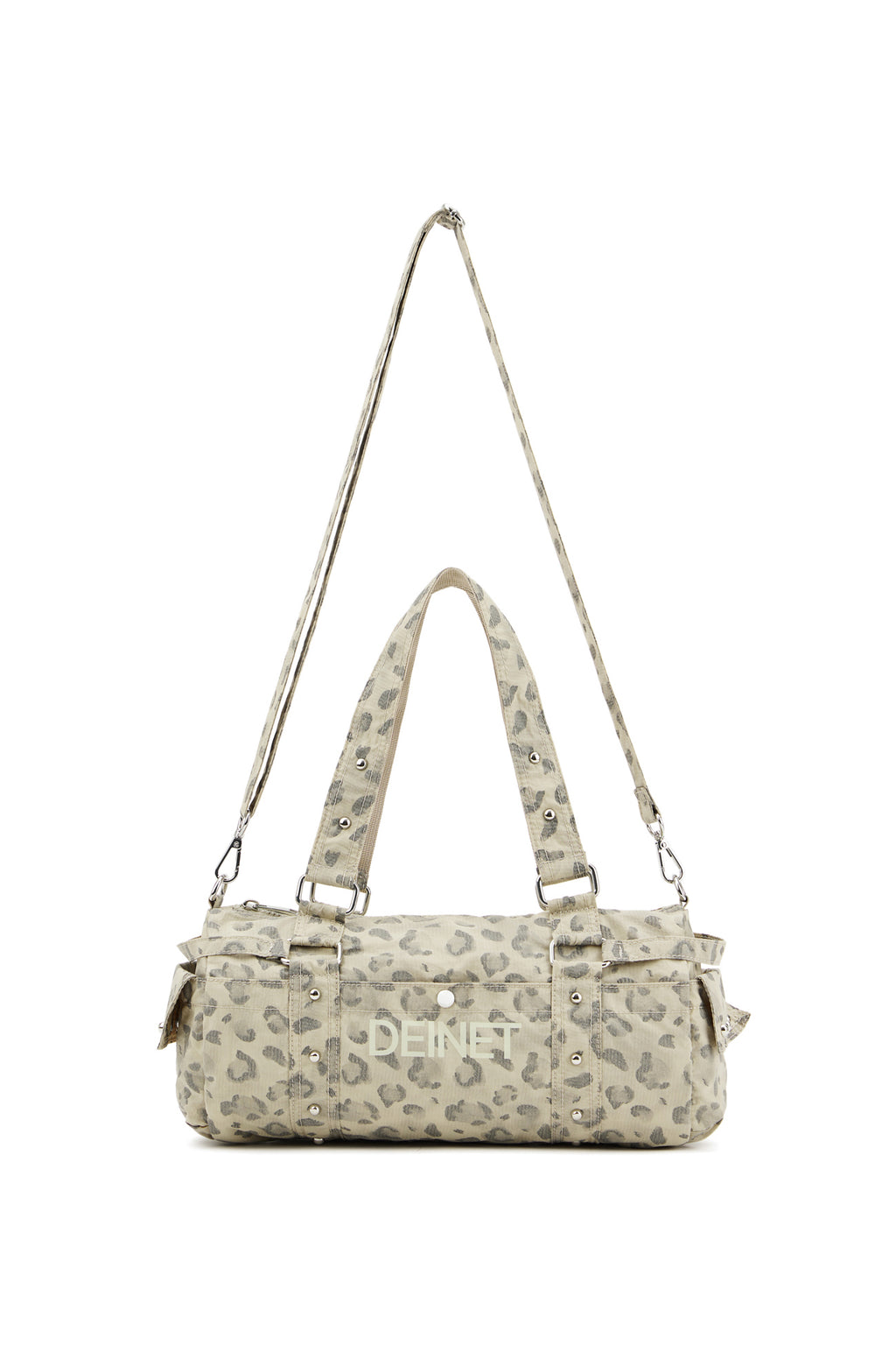 Deinet - Logo Duffle Mini Bag In Leopard product image 4 | TRAB K-Fashion Australia