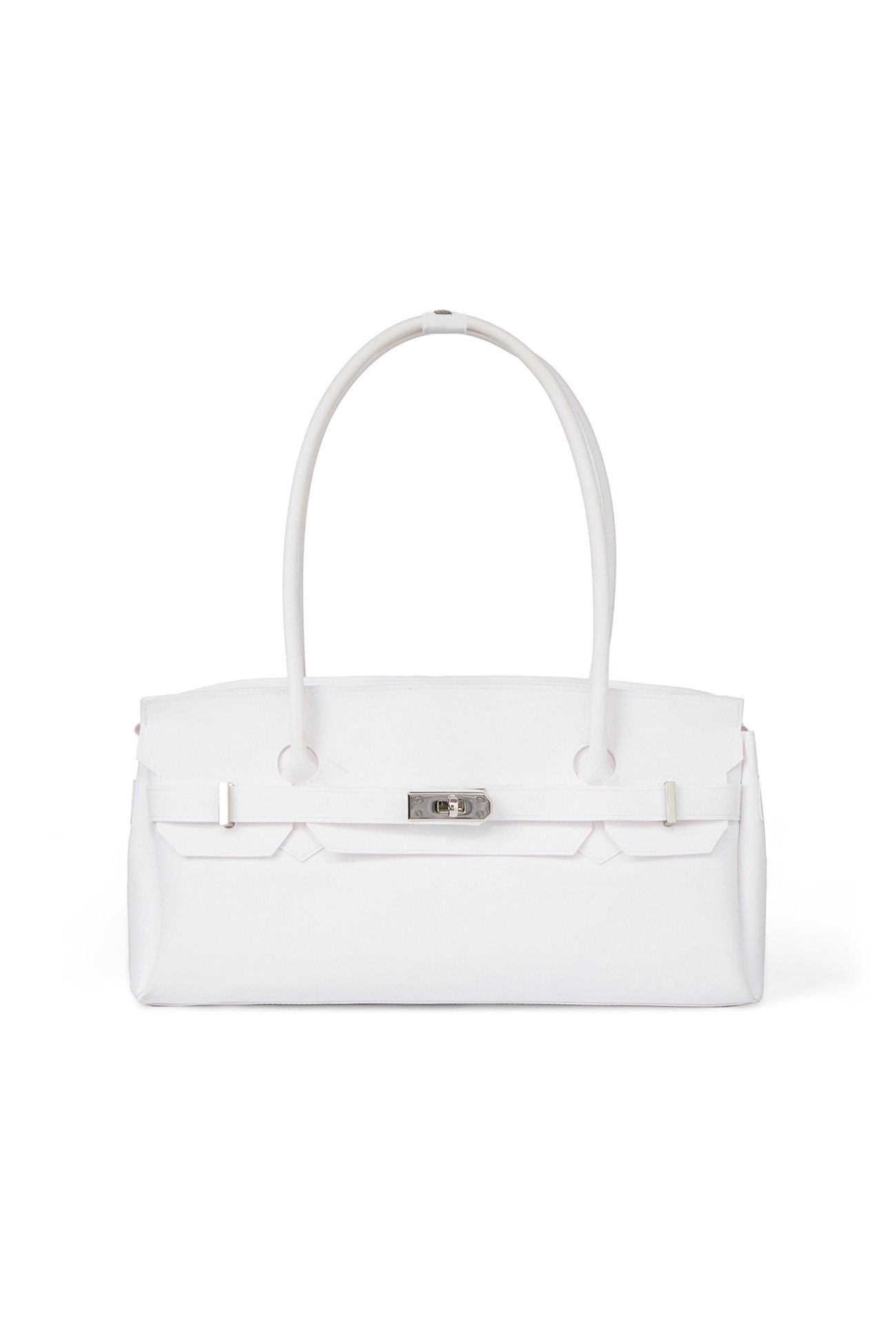 Deinet - [free Card Wallet] Jelly Two-Way Bag (White) product image 1 | TRAB K-Fashion Australia