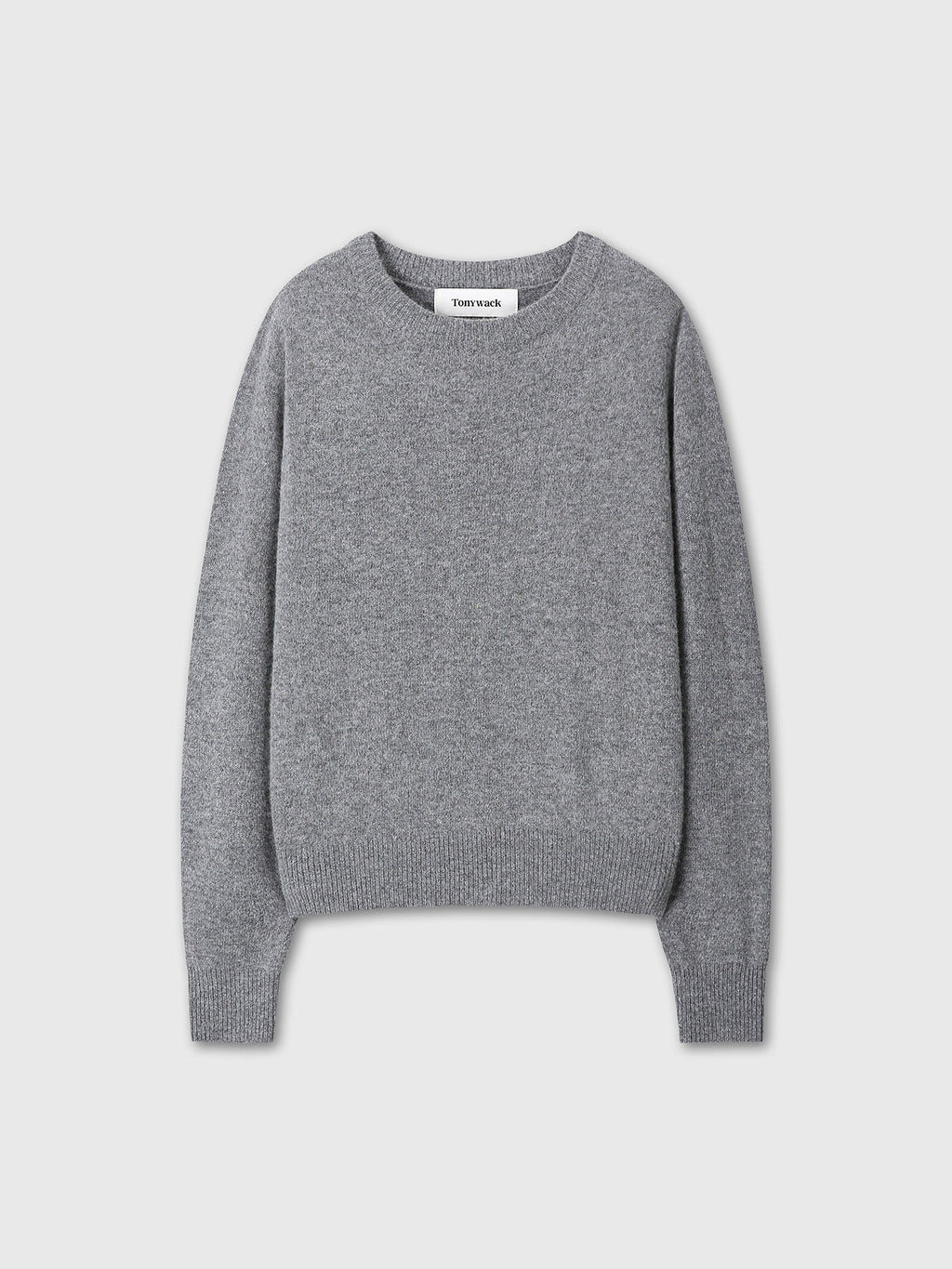Tonywack - Wool Blend Crew-Neck Knit (Grey) product image 9 | TRAB K-Fashion Australia