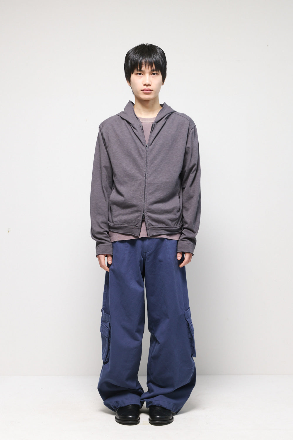 Hatchingroom - Rough Hoodie Slub (Graphite) product image 4 | TRAB K-Fashion Australia