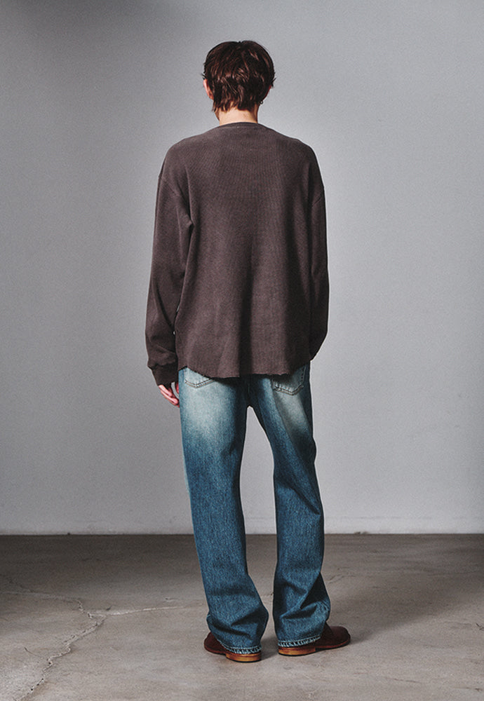 Art if acts - Regular 5P Denim Pants (Used Indigo) product image 3 | TRAB K-Fashion Australia