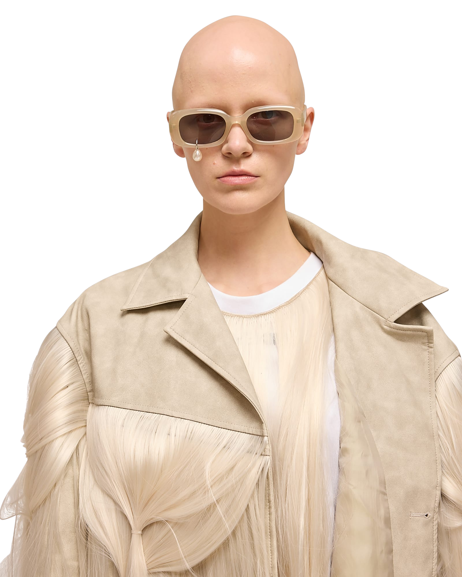 Kimhe Kim - Hair Embellished Western Jacket (Grey) product image 7 | TRAB K-Fashion Australia