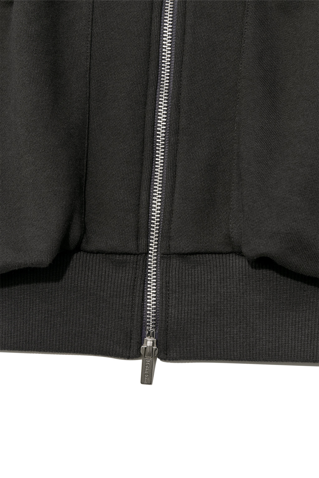 Matin Kim - Volume Pocket Hoody Zip Up (Charcoal) product image 5 | TRAB K-Fashion Australia