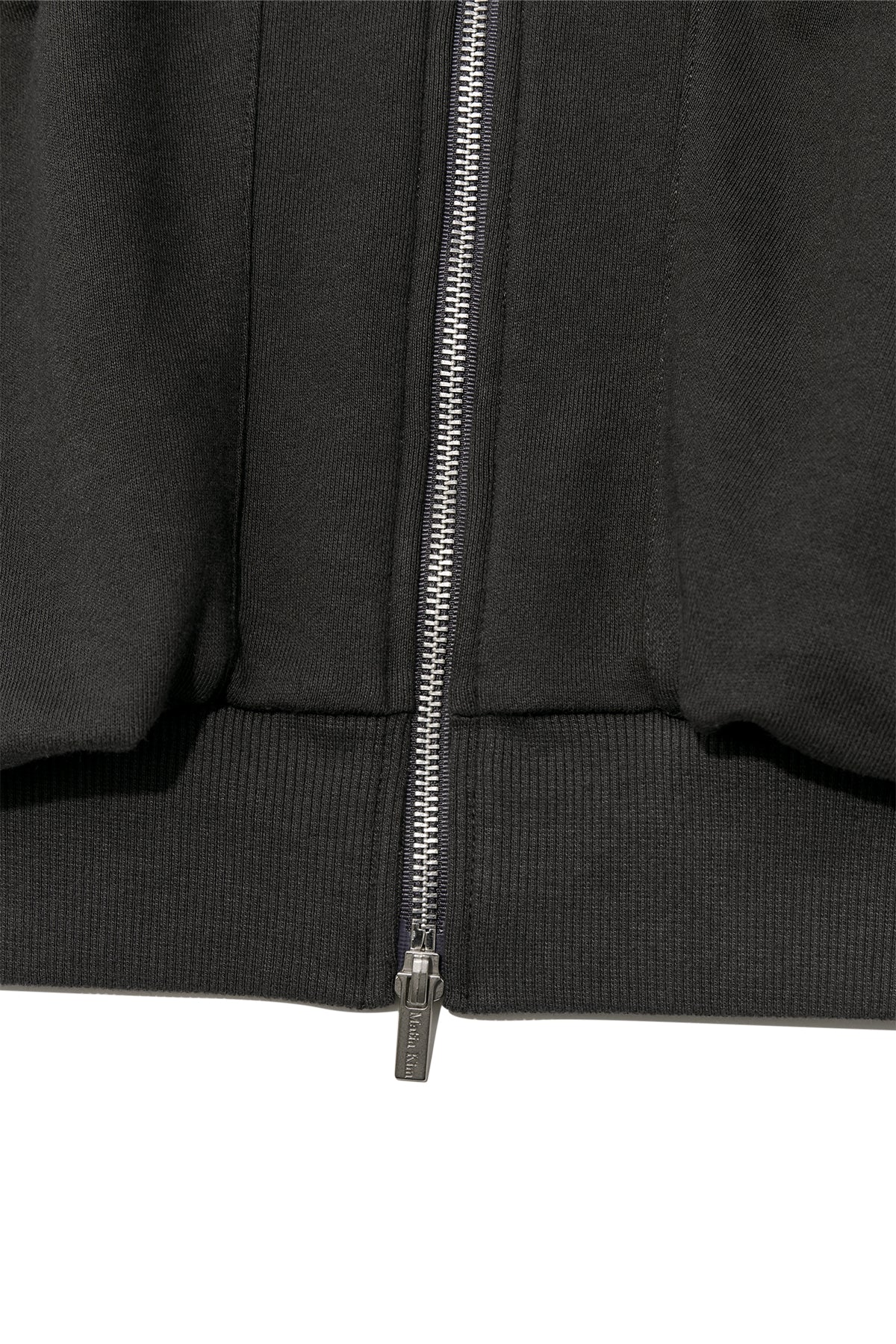 Matin Kim - Volume Pocket Hoody Zip Up (Charcoal) product image 5 | TRAB K-Fashion Australia