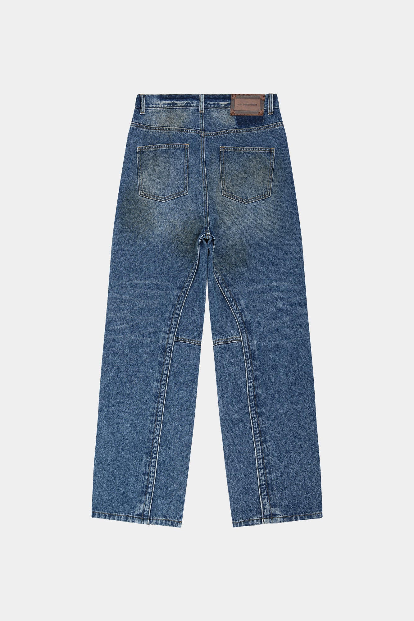 Andersson Bell - Unisex Layered Wide-Leg Jeans (Blue) product image 19 | TRAB K-Fashion Australia