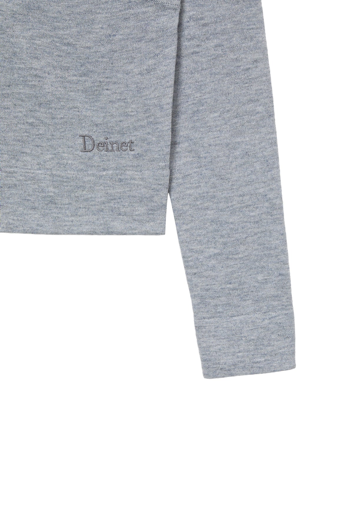 Deinet - V-Neck Metal Knit (Silver) product image 5 | TRAB K-Fashion Australia
