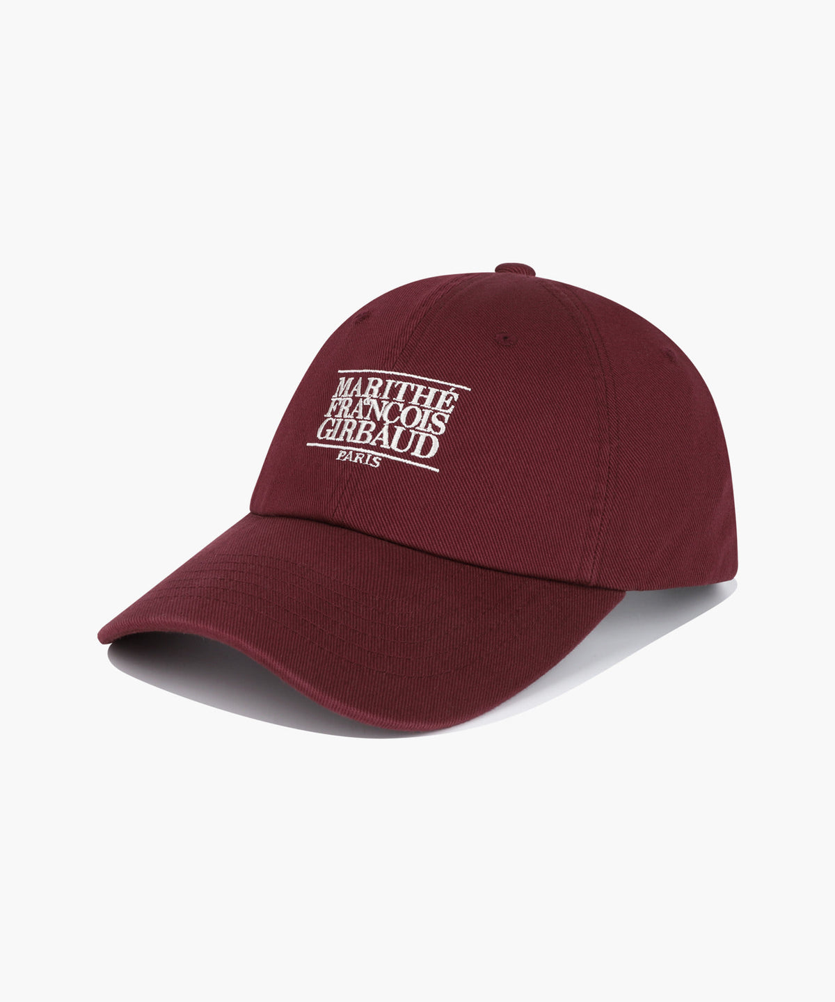 Marithe & Francois Girbaud - Small Classic Logo Cap (Burgundy) product image 1 | TRAB K-Fashion Australia