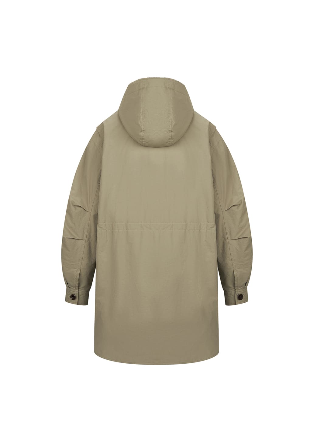 Amomento - padded shearling parka (Khaki) product image 14 | TRAB K-Fashion Australia
