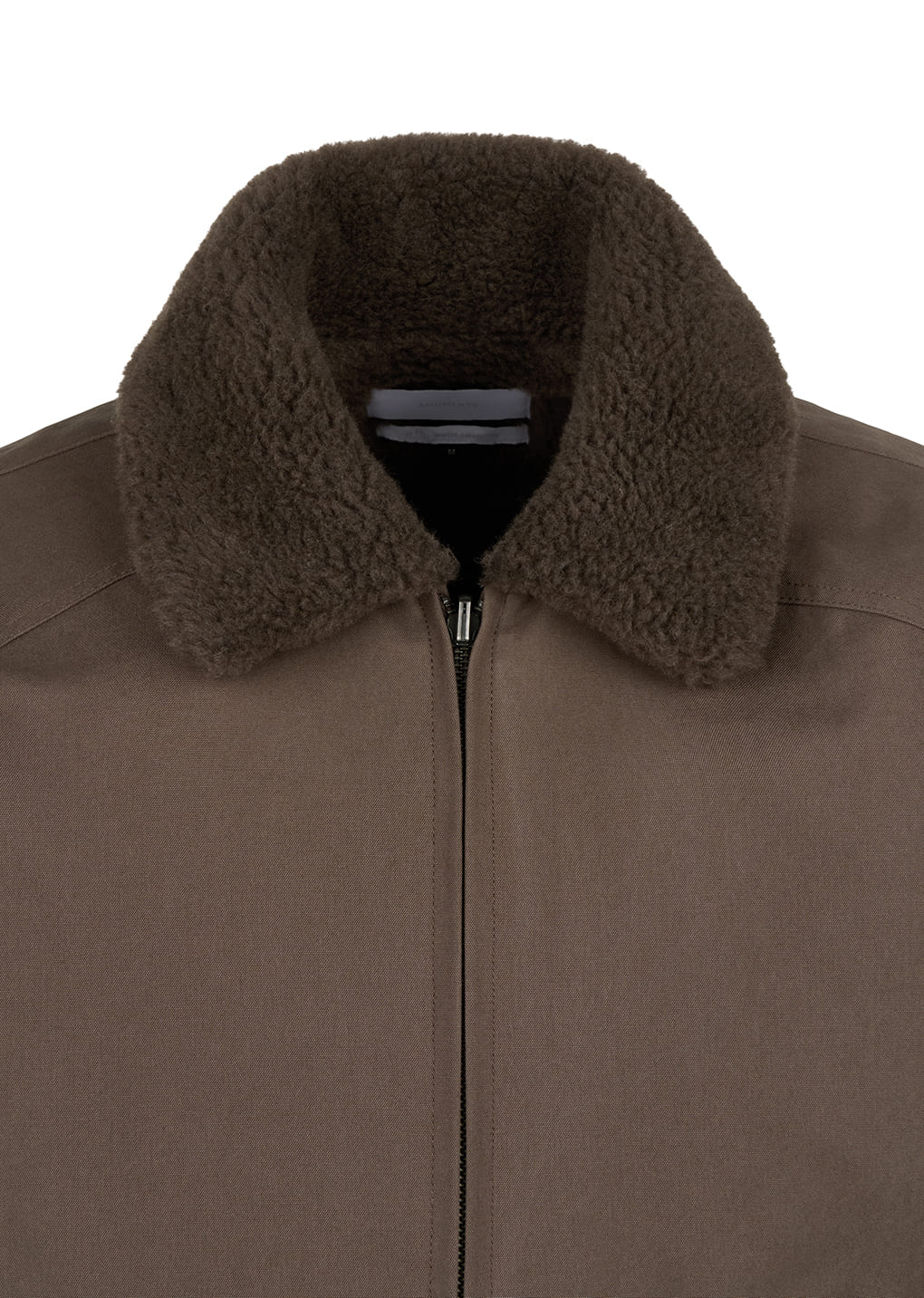 Amomento - cotton reversible shearling jumper (Brown) product image 16 | TRAB K-Fashion Australia