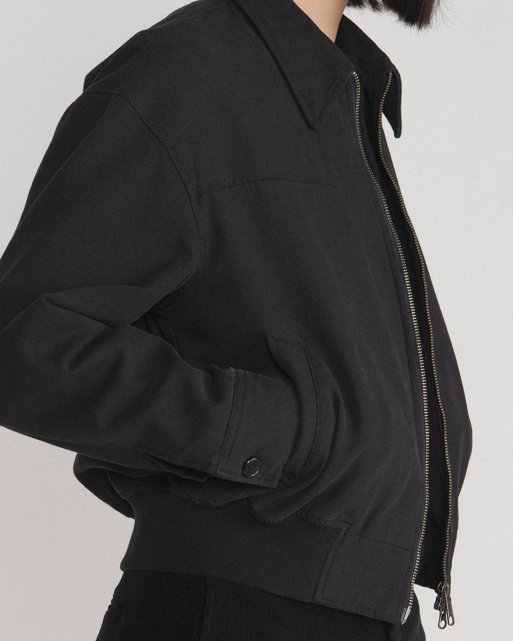 Brownyard - Washed Blouson (Black) product image 5 | TRAB K-Fashion Australia