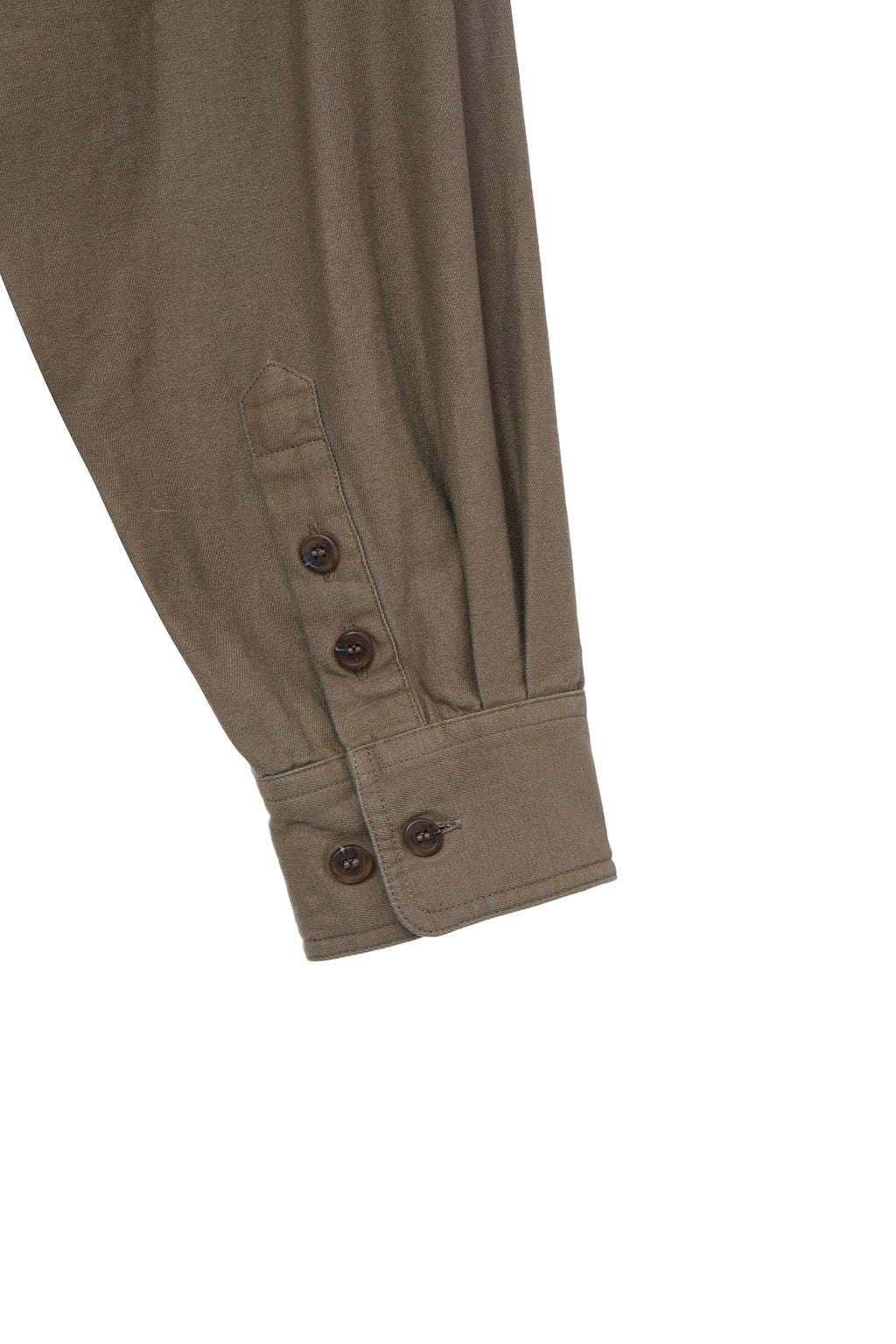 Deinet - Frayed Cotton Shirt (Brown) product image 5 | TRAB K-Fashion Australia