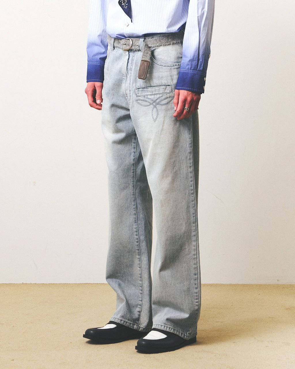 Eastlogue - Ridge Trail Pants (Light Indigo) product image 3 | TRAB K-Fashion Australia