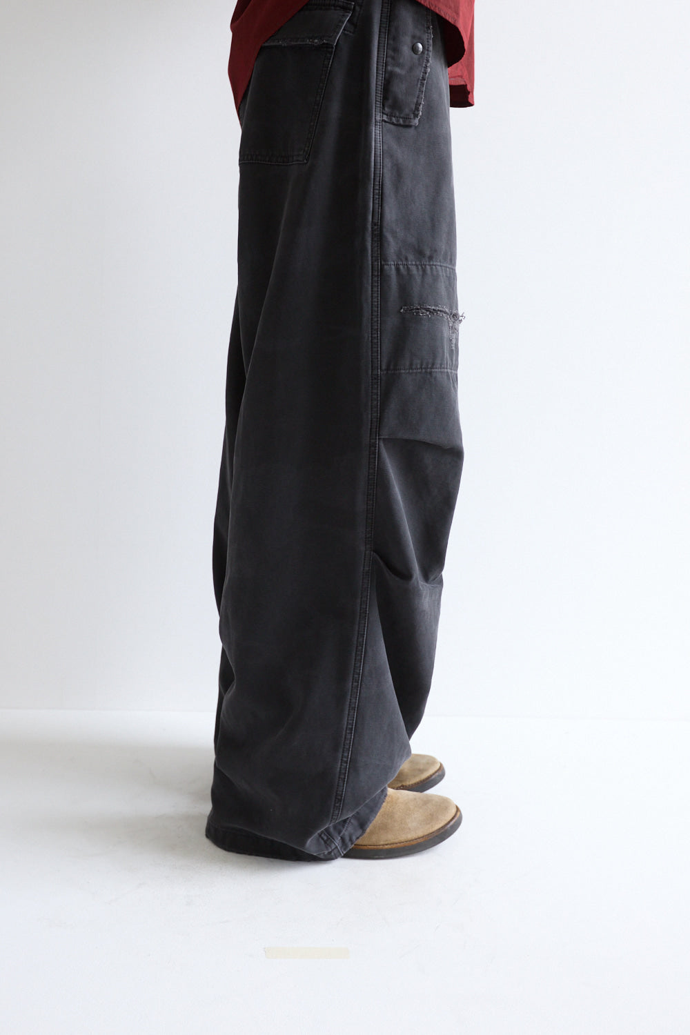 Hatchingroom - Snow Jeans Over Dyed Camo Purple (Charcoal) product image 10 | TRAB K-Fashion Australia