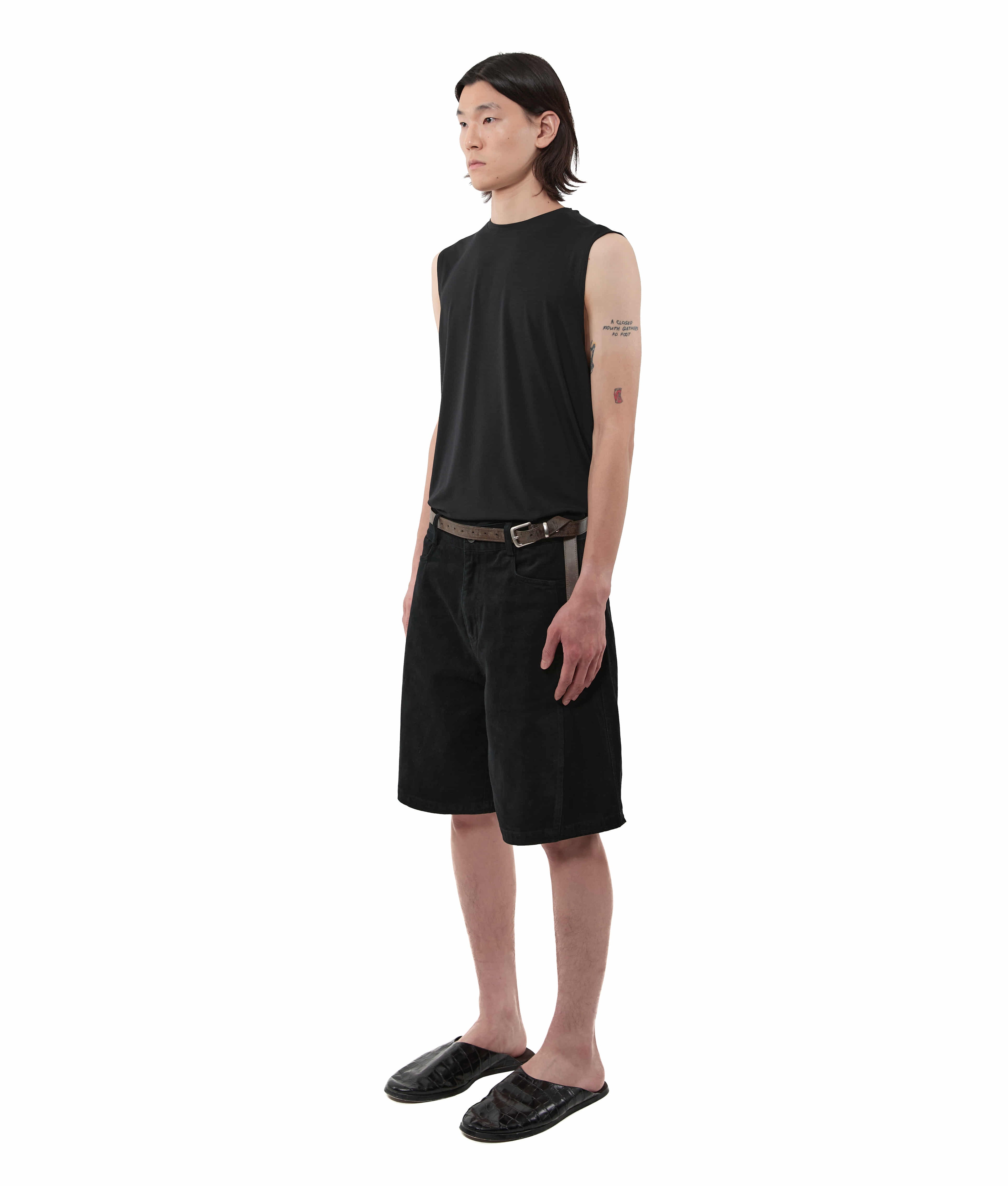 XLIM - Ep.9 Synopsis 01 Tank Top (Black) product image 6 | TRAB K-Fashion Australia