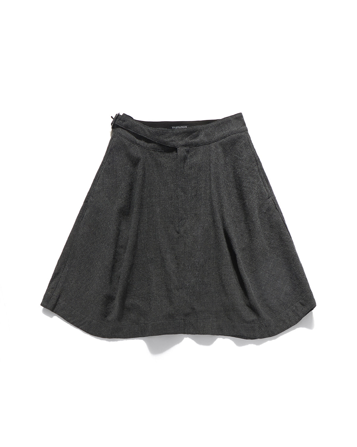 Eastlogue - Cascade Belted Skirt (Charcoal) product image 3 | TRAB K-Fashion Australia