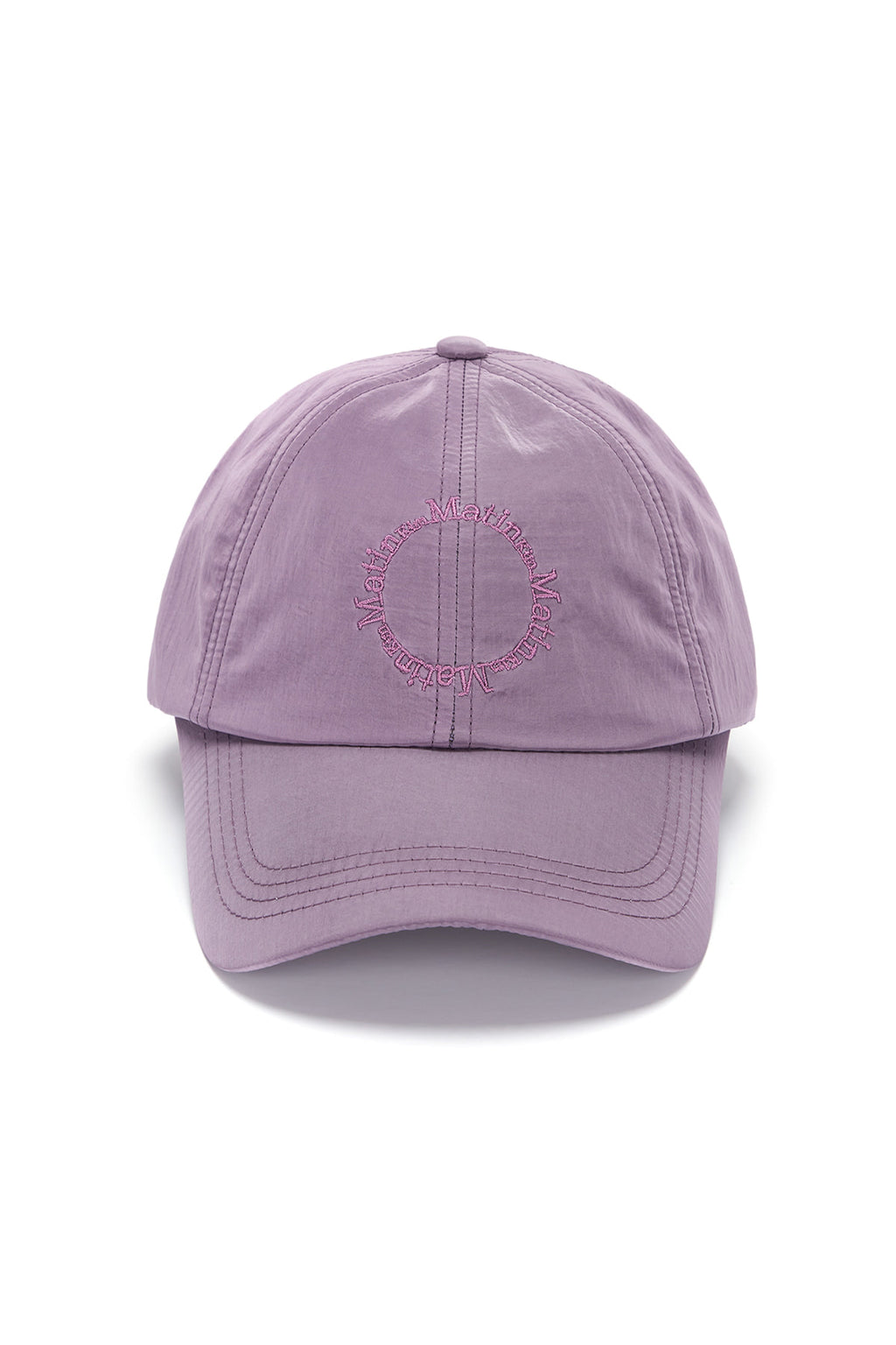 Matin Kim - Crisp Logo Ball Cap (Silver) product image 10 | TRAB K-Fashion Australia