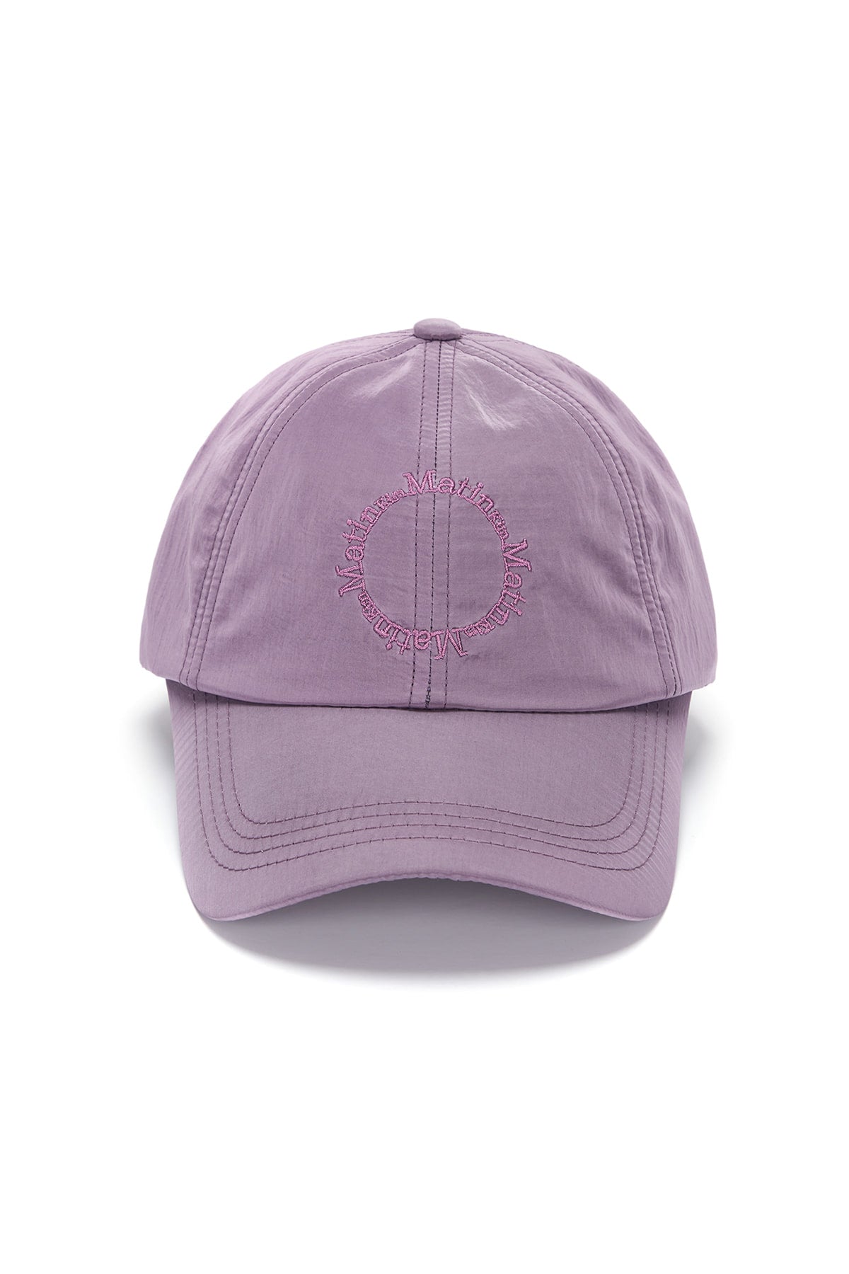 Matin Kim - Crisp Logo Ball Cap (Silver) product image 10 | TRAB K-Fashion Australia