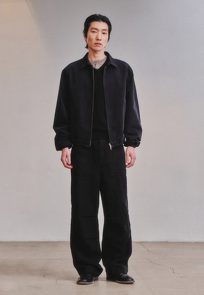 Art if acts - Washed Swing Jacket (Faded Black) product image 3 | TRAB K-Fashion Australia