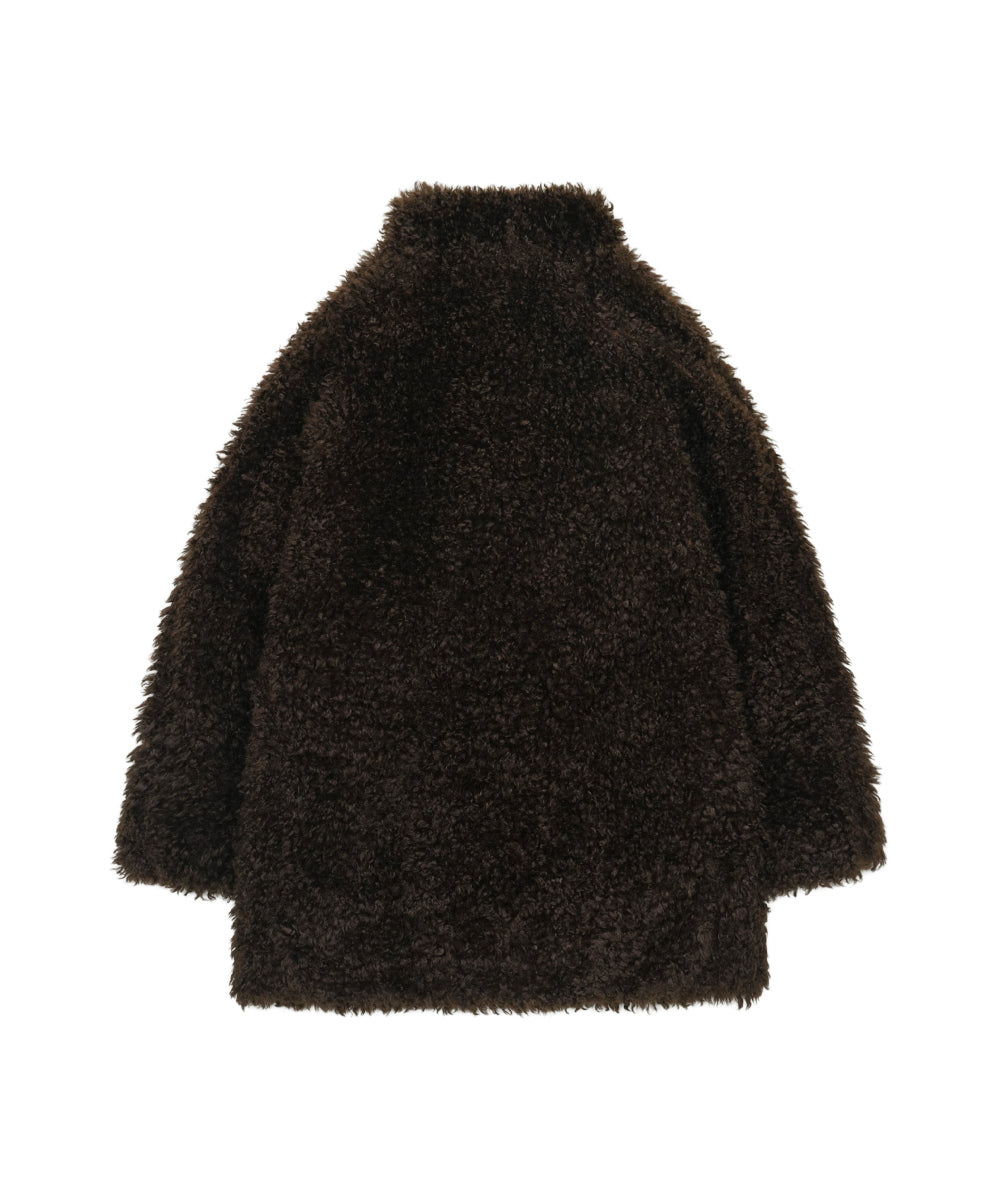 Coyseio - Soft Fur Coat (Dark Brown) product image 11 | TRAB K-Fashion Australia