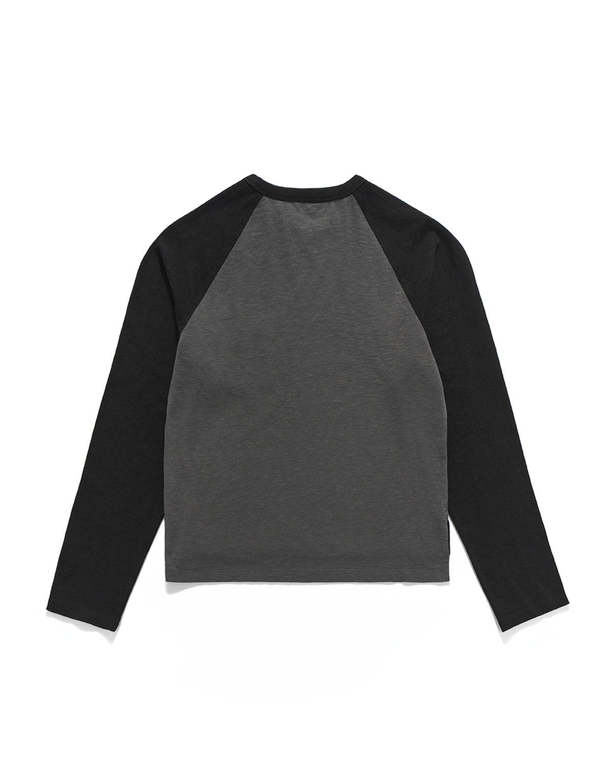Eastlogue - Raglan Ringer L.s T-shirts (Black & Charcoal) product image 3 | TRAB K-Fashion Australia