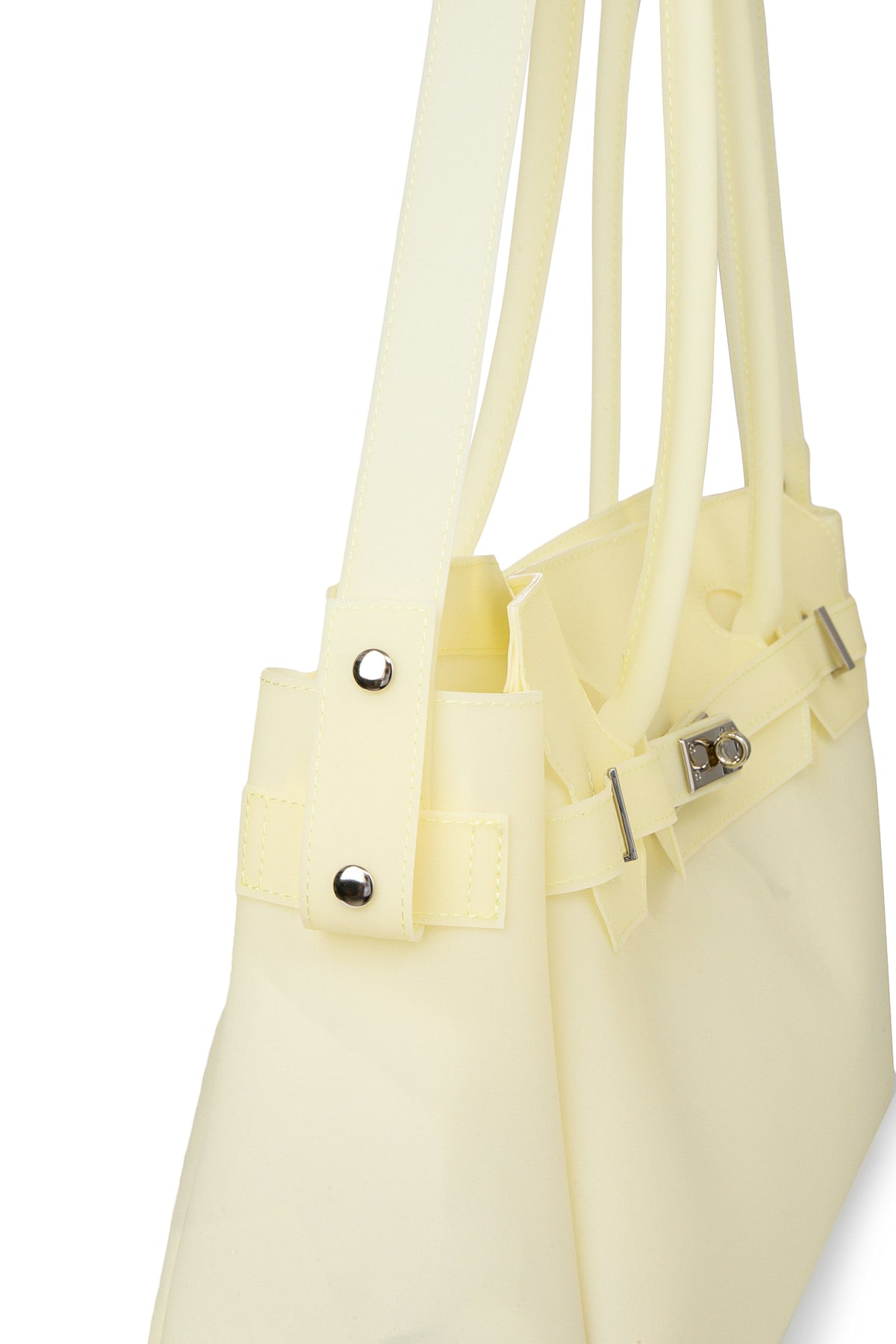Deinet - [free Card Wallet] Jelly Two-Way Big Bag In Butter product image 8 | TRAB K-Fashion Australia