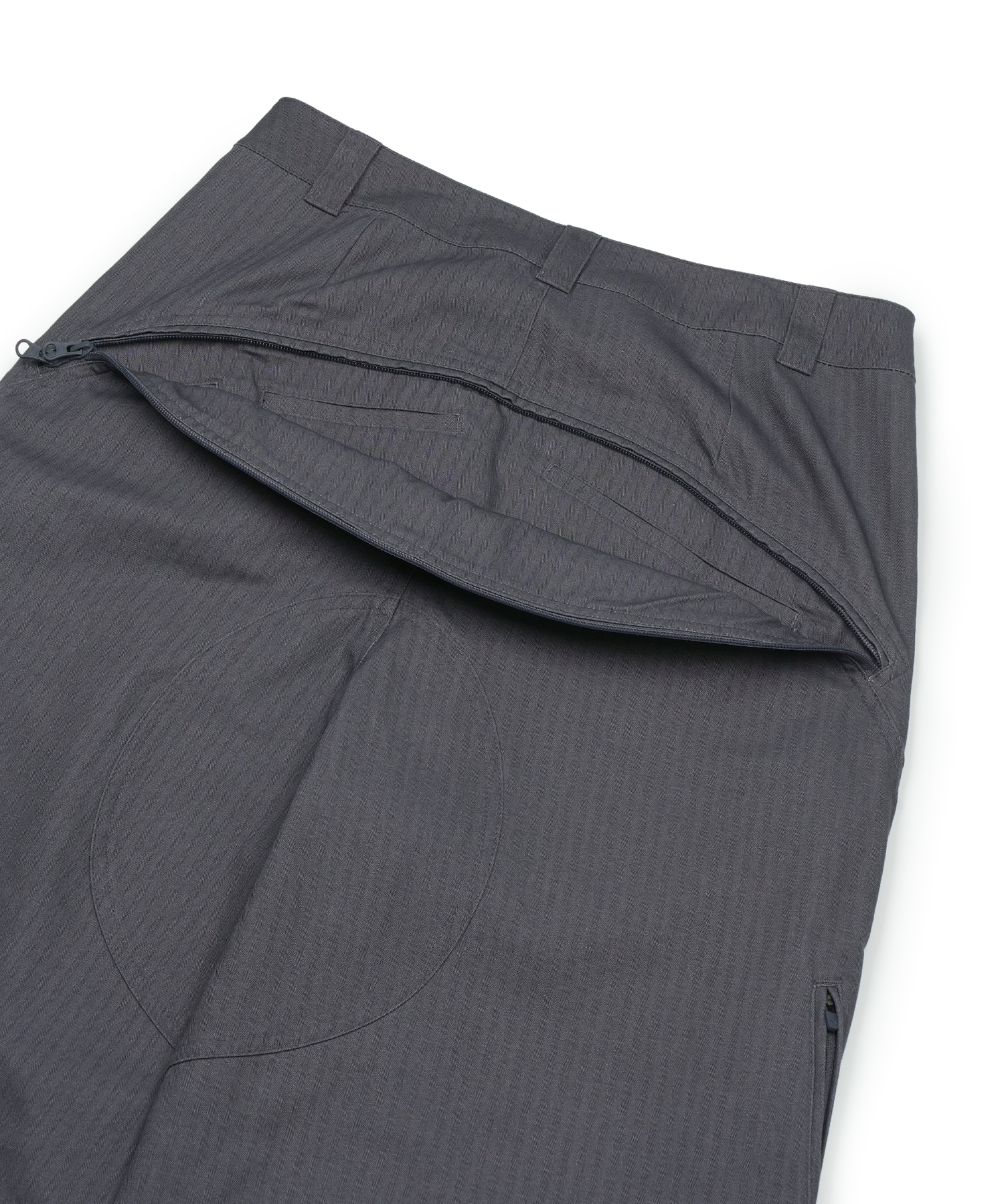 San San Gear - Back Pocket Pants (Blue Charcoal) product image 9 | TRAB K-Fashion Australia