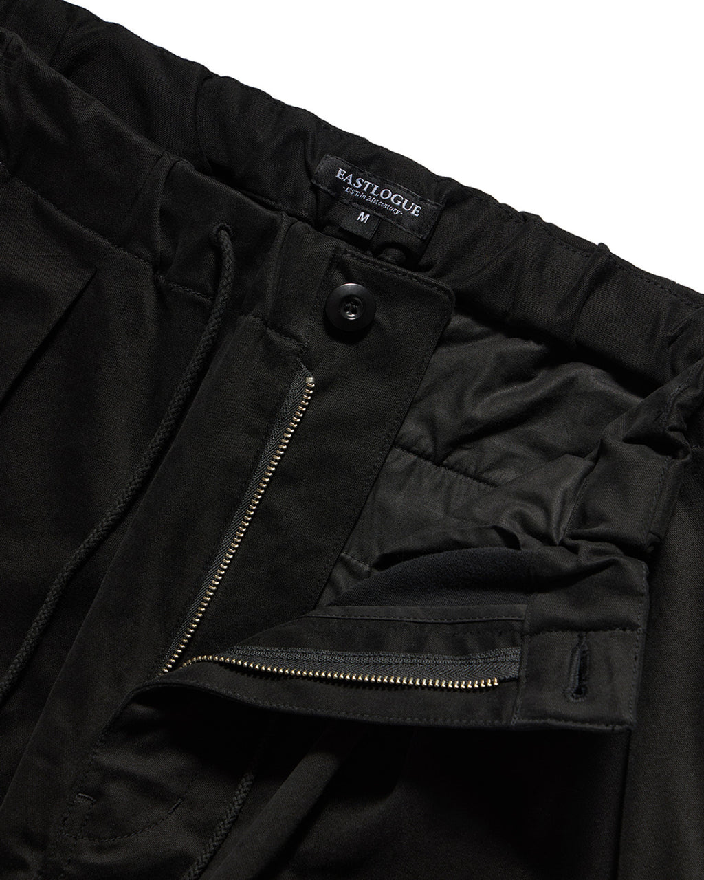 Eastlogue - Parachute Shell Easy Pants (Black Moleskin) product image 7 | TRAB K-Fashion Australia