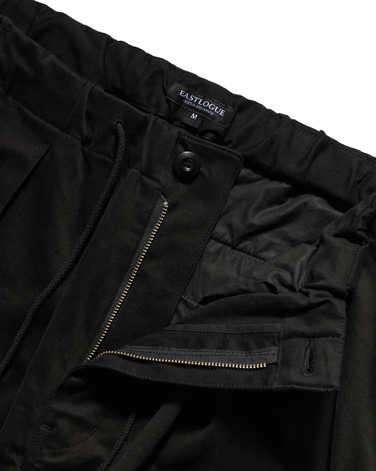 Eastlogue - Parachute Shell Easy Pants (Black Moleskin) product image 7 | TRAB K-Fashion Australia
