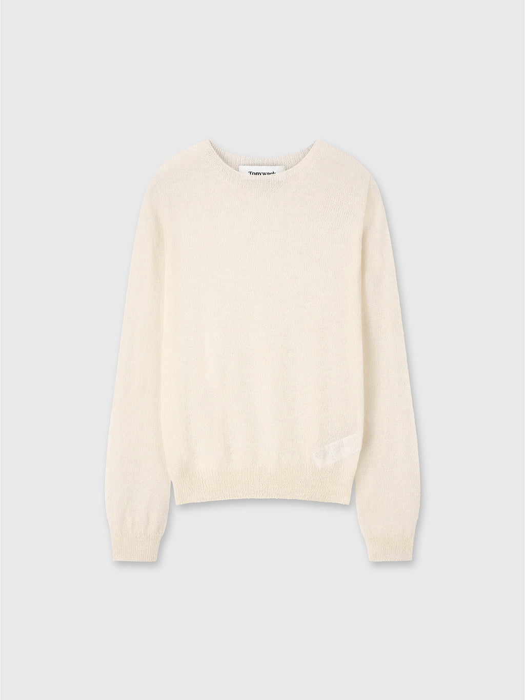 Tonywack - Light Weight Mohair Sweater (Cream) product image 9 | TRAB K-Fashion Australia