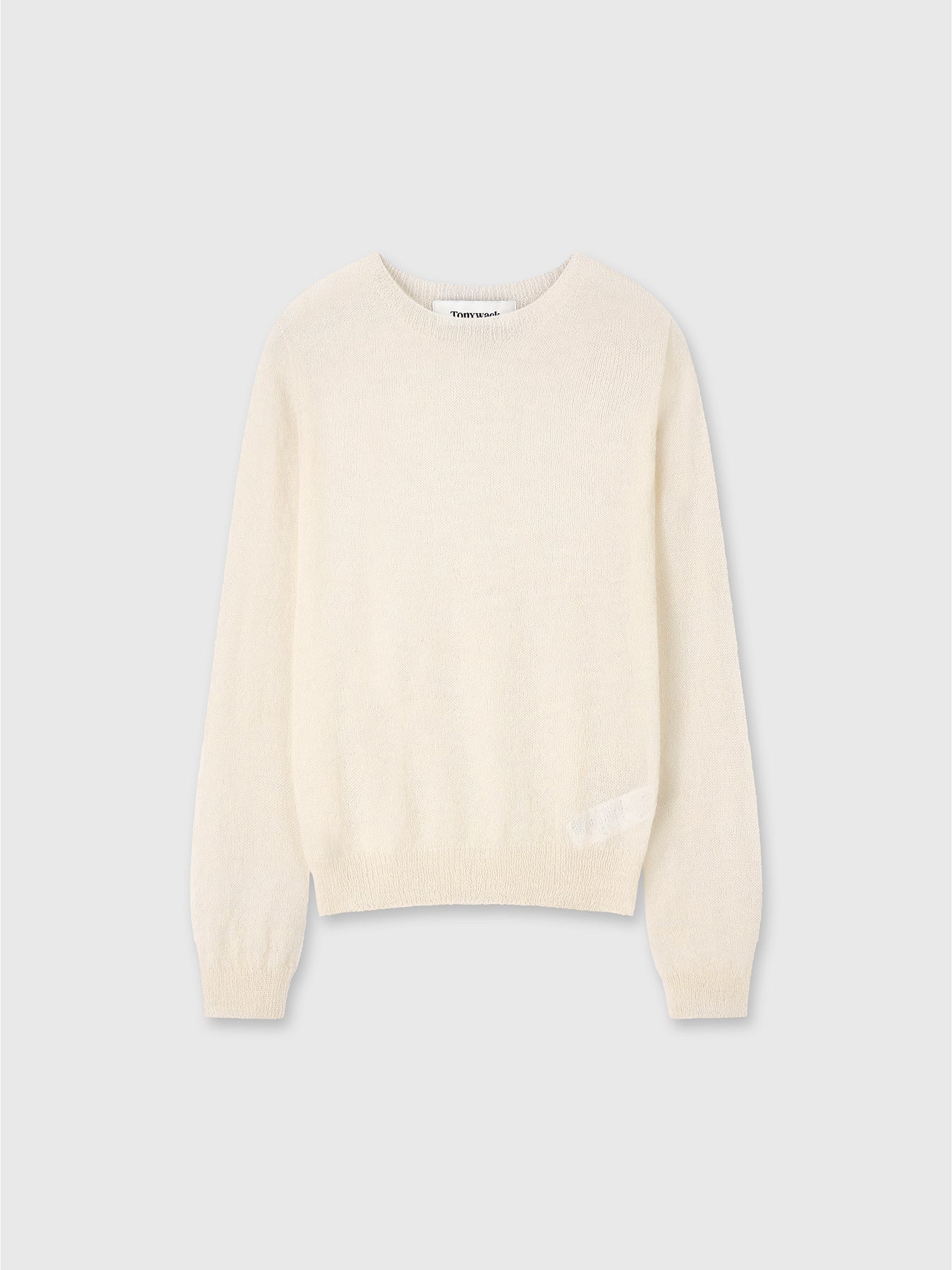 Tonywack - Light Weight Mohair Sweater (Cream) product image 9 | TRAB K-Fashion Australia