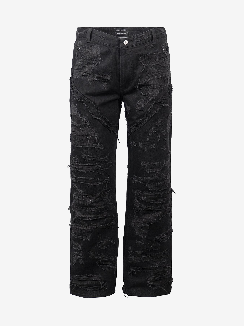 Juntae Kim - Distressed Denim Trousers (OC1) product image 1 | TRAB K-Fashion Australia