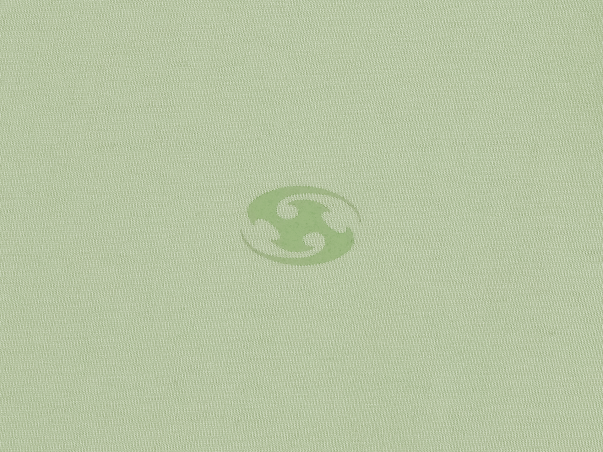 San San Gear - Logo T-Shirt (Light Green) product image 8 | TRAB K-Fashion Australia