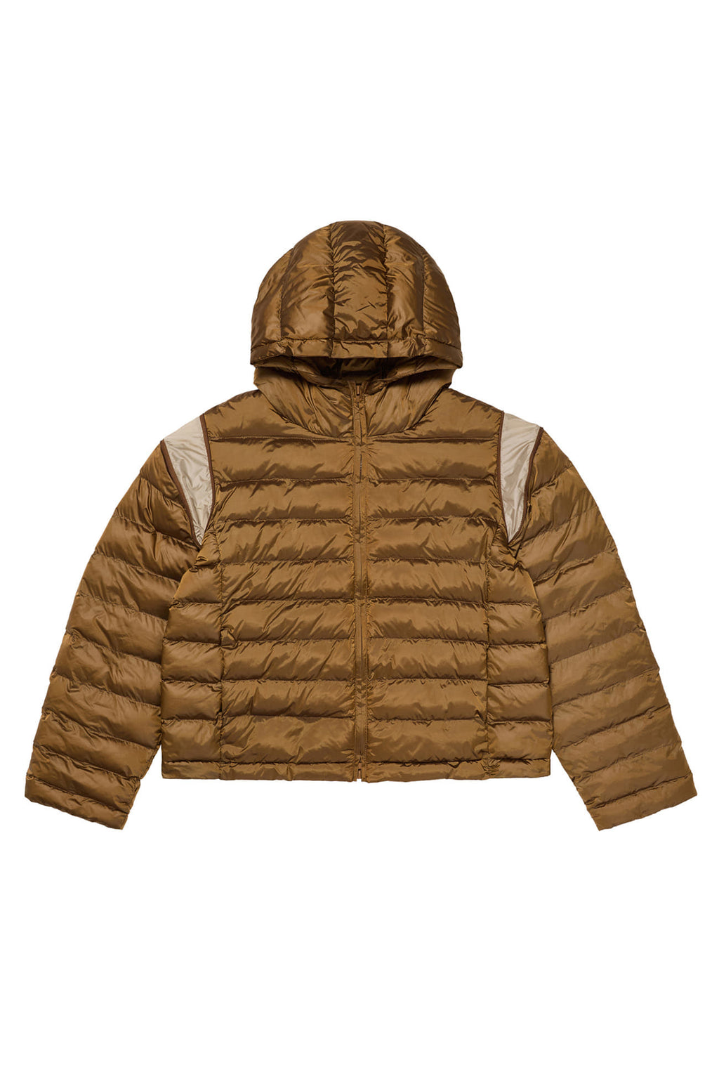 Deinet - Point Wellon Hooded Jacket (Dark Brown) product image 11 | TRAB K-Fashion Australia