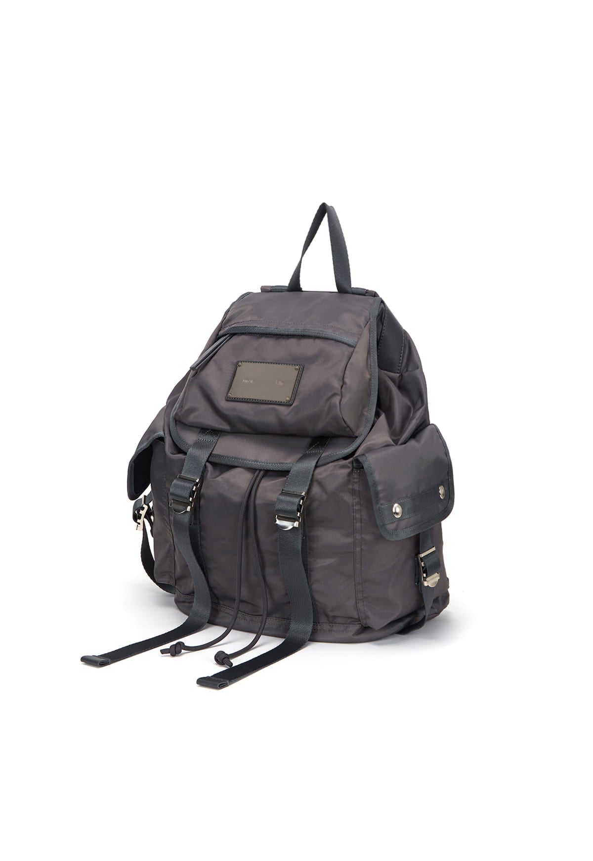 Matin Kim - Matin Pocket Utility Large Back Pack (Charcoal) product image 5 | TRAB K-Fashion Australia