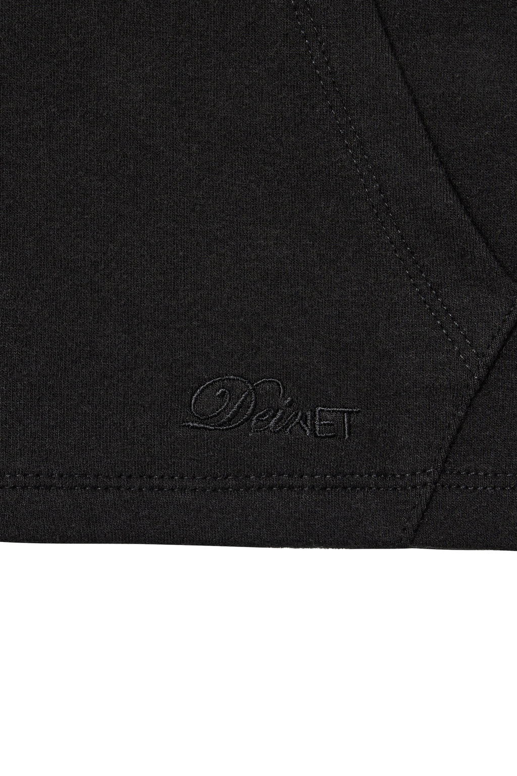 Deinet - Basic Slim Hoodie (Black) product image 5 | TRAB K-Fashion Australia