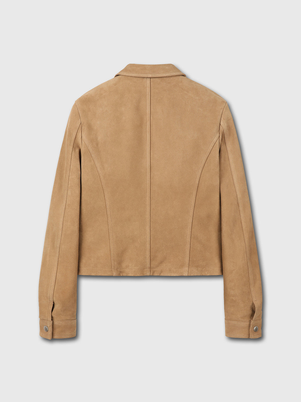 Tonywack - Suede Cropped Jacket (Light Beige) product image 8 | TRAB K-Fashion Australia