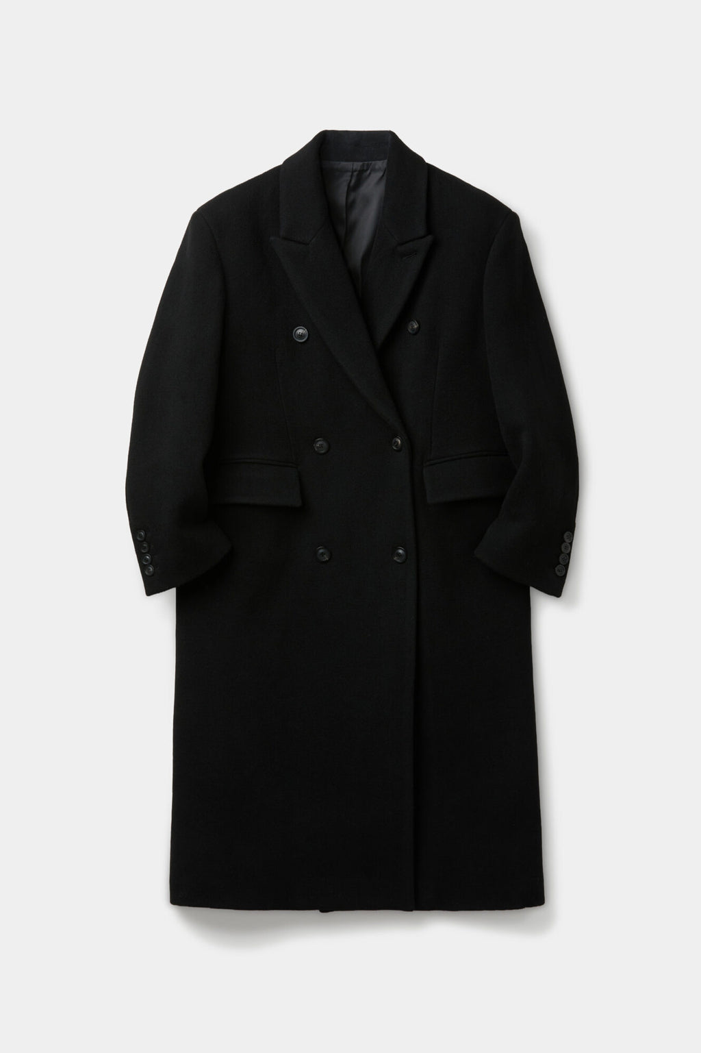 Coor - Over Size Double Coat (Black) product image 1 | TRAB K-Fashion Australia