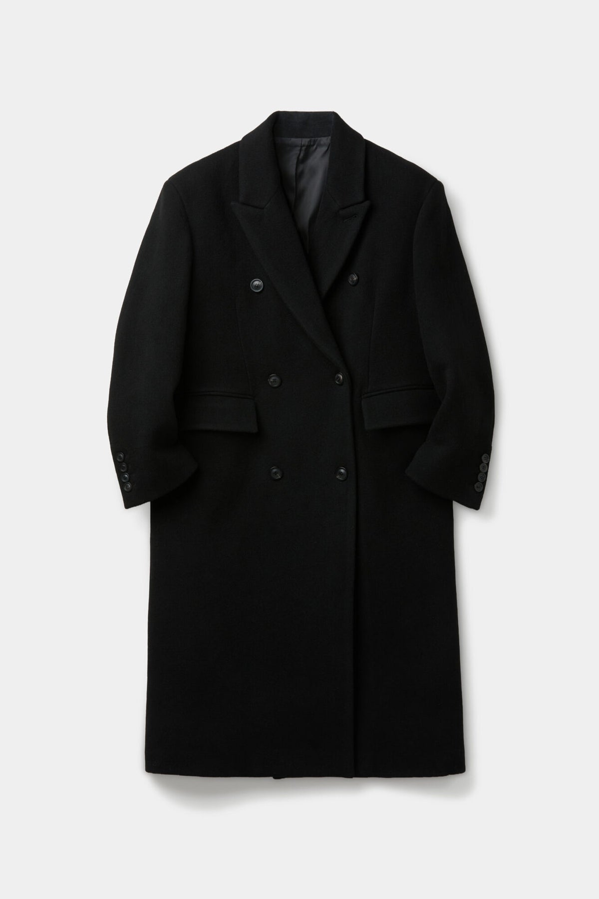 Coor - Over Size Double Coat (Black) product image 1 | TRAB K-Fashion Australia