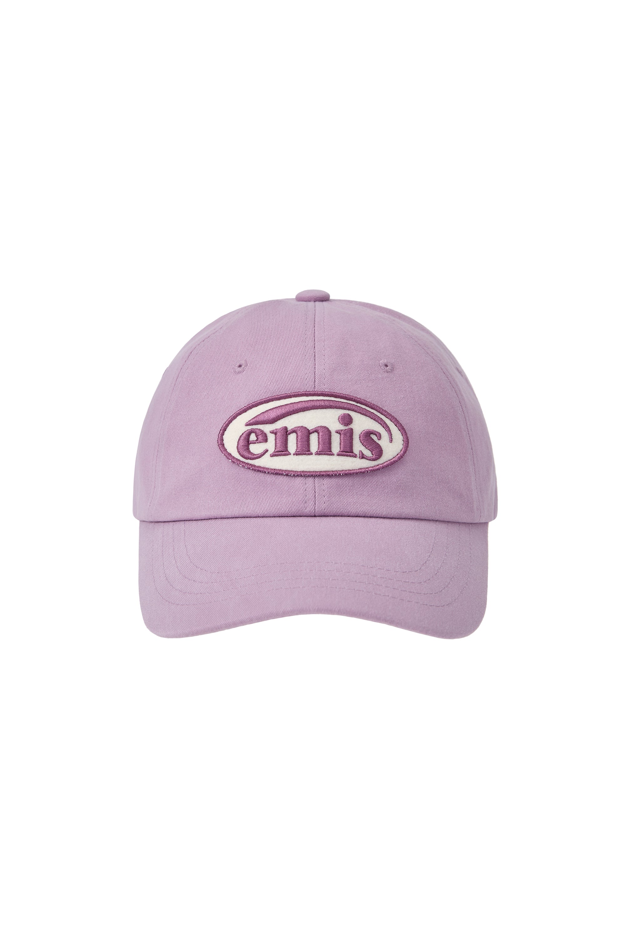 Emis - Tone On Tone Wappen Ball Cap (Light Purple) product image 1 | TRAB K-Fashion Australia