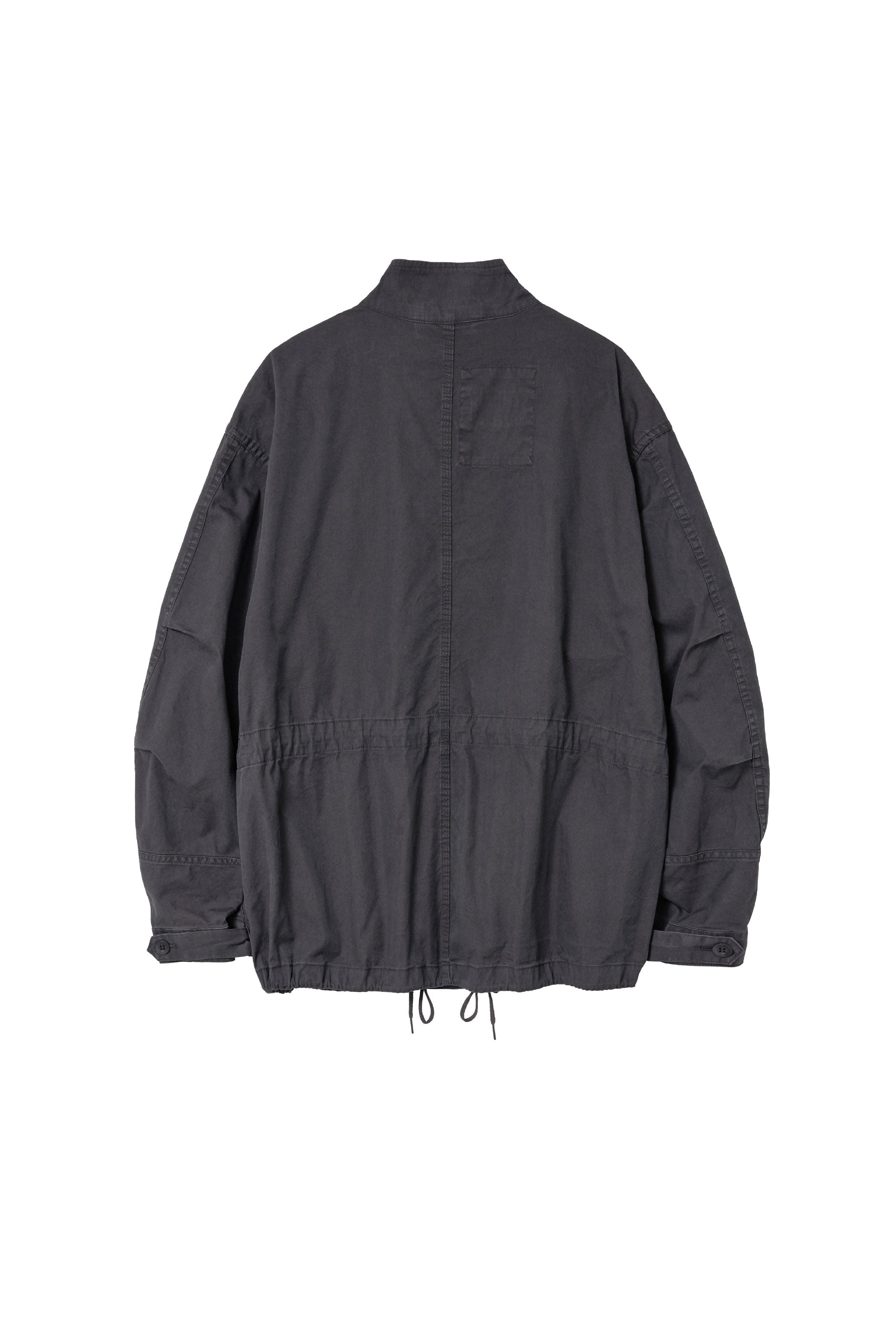 Hatchingroom - Short Mods Parka (Purple Black) product image 2 | TRAB K-Fashion Australia