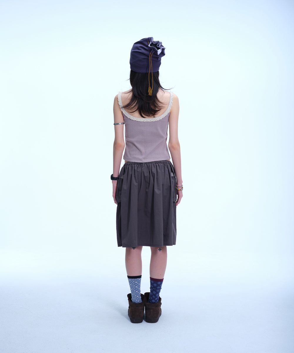 Coyseio - Reversible Drawstring Beanie (Purple) product image 14 | TRAB K-Fashion Australia