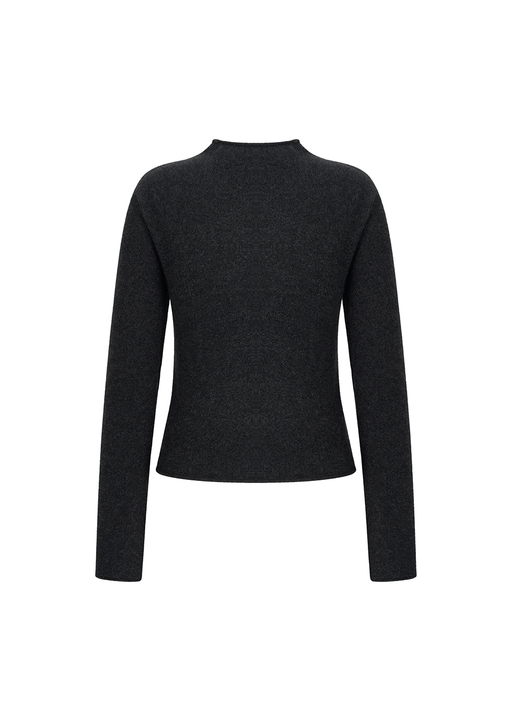 Amomento - Cashmere Half Neck Knit Top (Charcoal) product image 3 | TRAB K-Fashion Australia