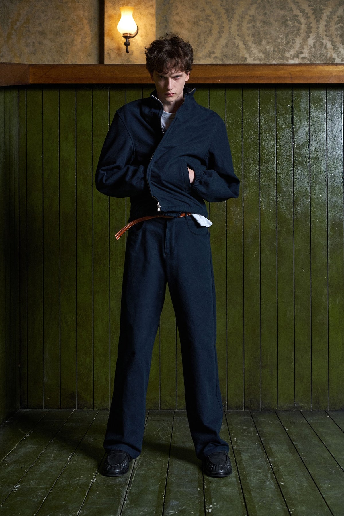STU - Batik Washed Cotton Pants (Dark Navy (1st Reorder )) product image 1 | TRAB K-Fashion Australia