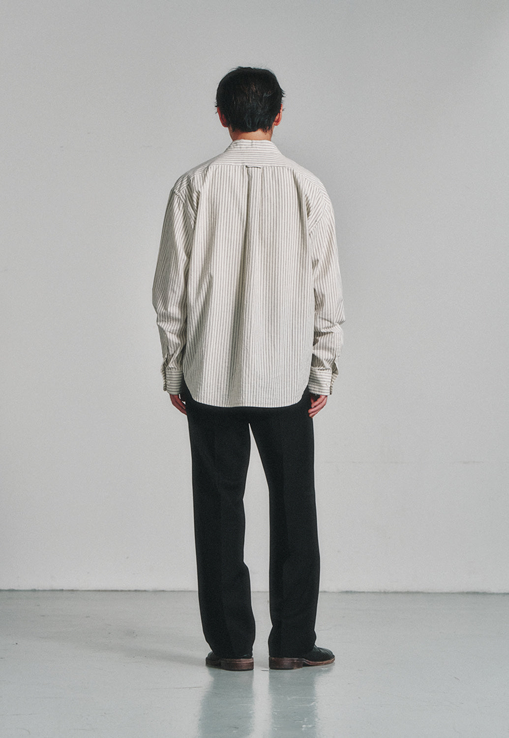 Art if acts - Stripe Shirt (Ivory) product image 4 | TRAB K-Fashion Australia