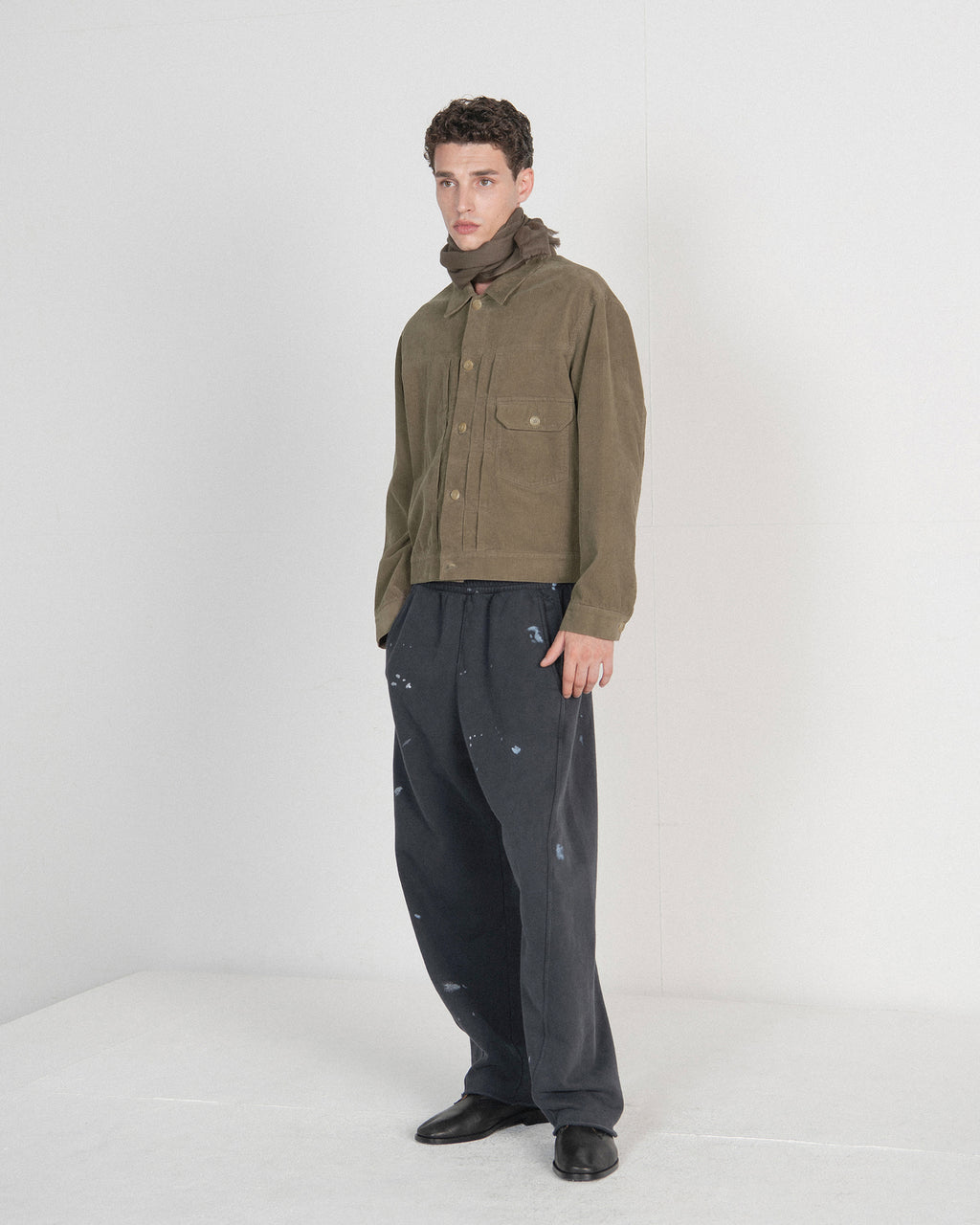 Brownyard - Washed Corduroy Trucker Jacket (Mocha) product image 3 | TRAB K-Fashion Australia