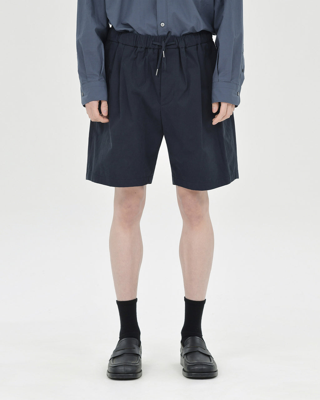 Brownyard - Easy Shorts (Dark Navy) product image 1 | TRAB K-Fashion Australia