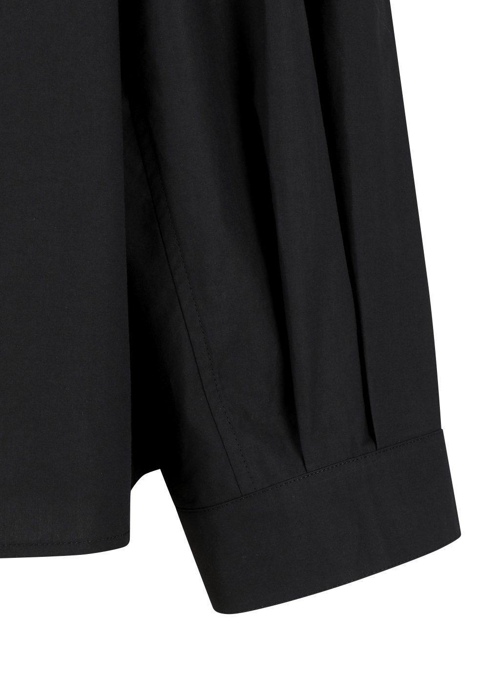 Amomento - Neck shirring shirt (Black) product image 10 | TRAB K-Fashion Australia