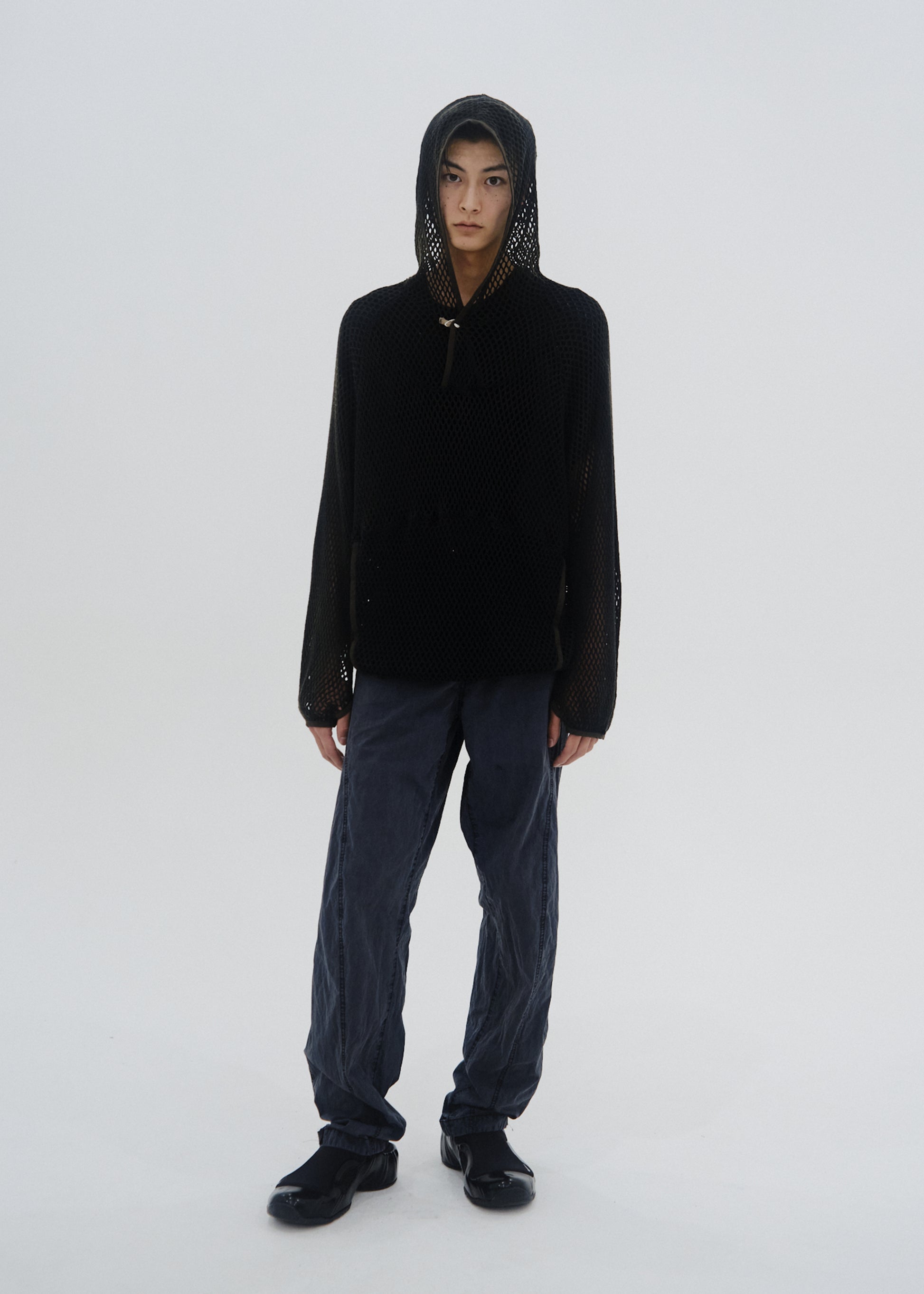 Hyein Seo - Bent Trouser w/ Belt (Dark Night) product image 2 | TRAB K-Fashion Australia