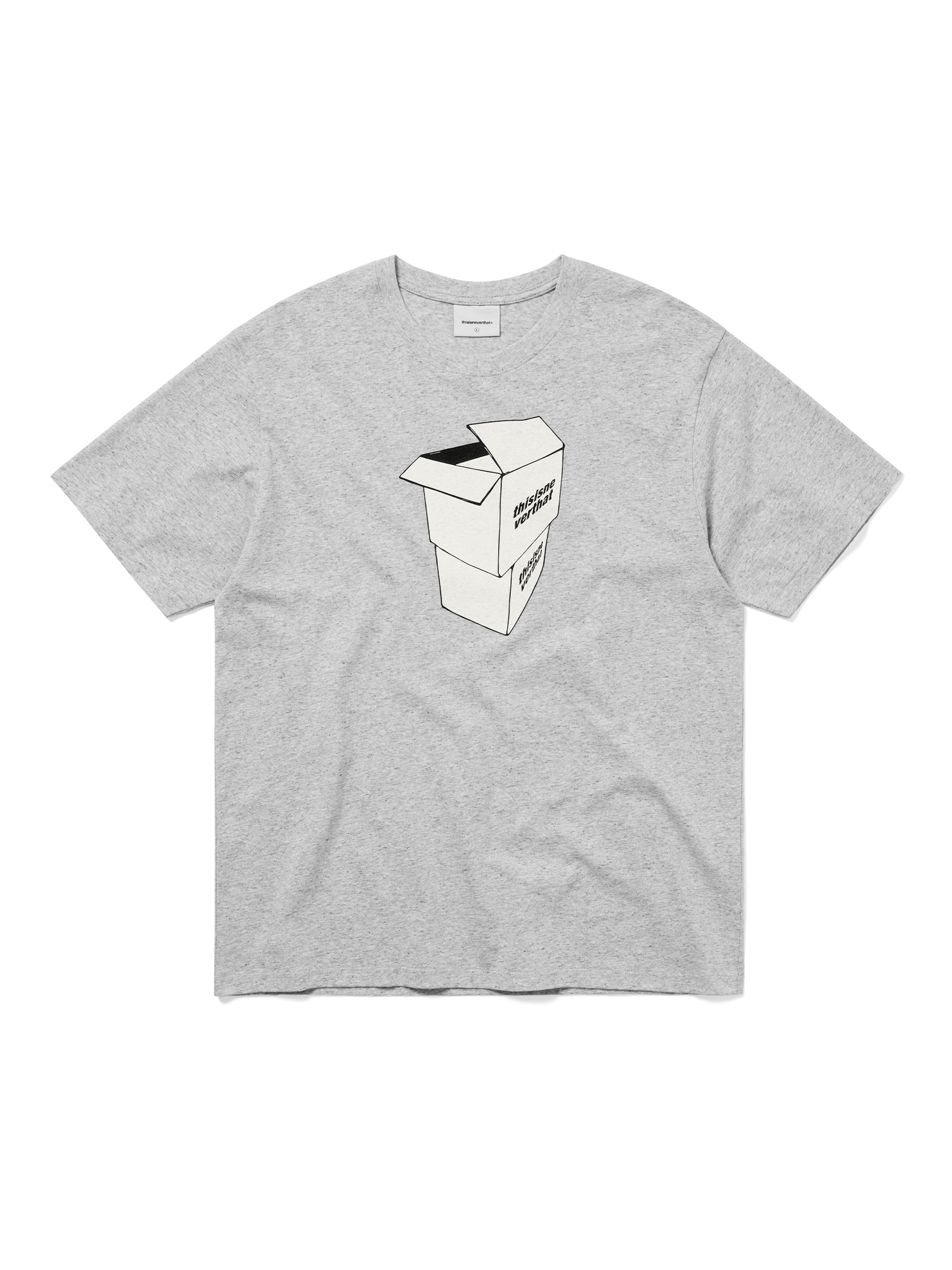 thisisneverthat - 2 Parcels Tee (Heather Grey) product image 1 | TRAB K-Fashion Australia