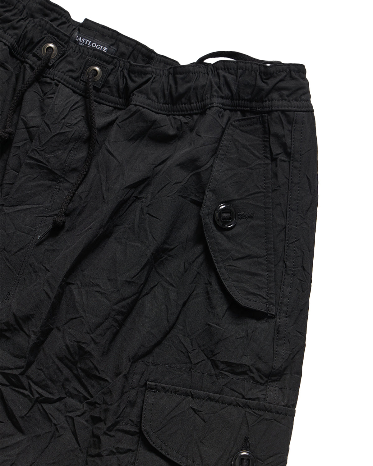 Eastlogue - Combat Easy Shorts (Crease Black) product image 8 | TRAB K-Fashion Australia
